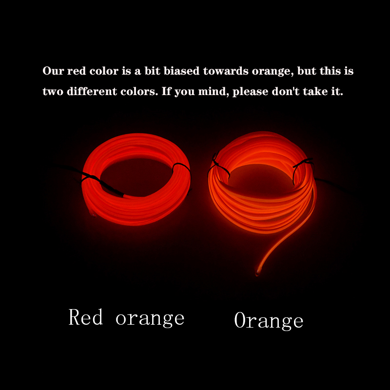 5M Fiber Optic Car Interior Decorative Ambient Light LED Flexible Strip USB Driven Cold Light Auto Interior Atmosphere Lamp 5V