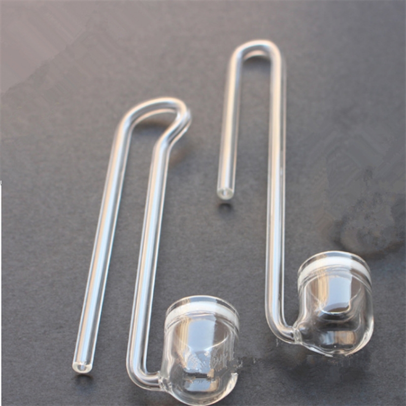 co2 diffuser glass atomizer ushape rshape for aquarium planted tank high dissolution rate simple hang to use