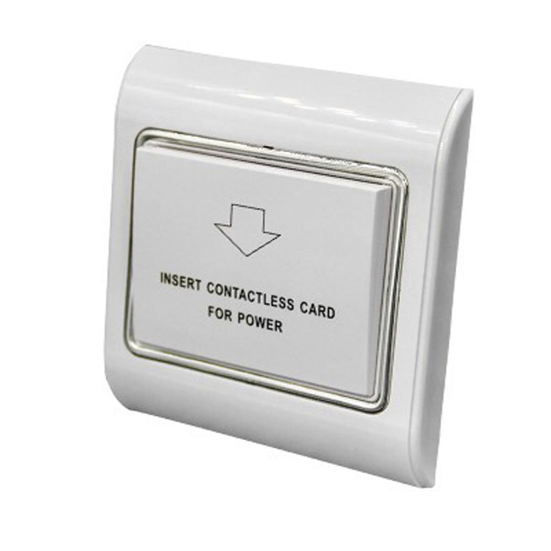 40A hotel key card switch Energy Saving Switch 15s delay power Cr86 Standard Size off 125khz T5577 EM4305