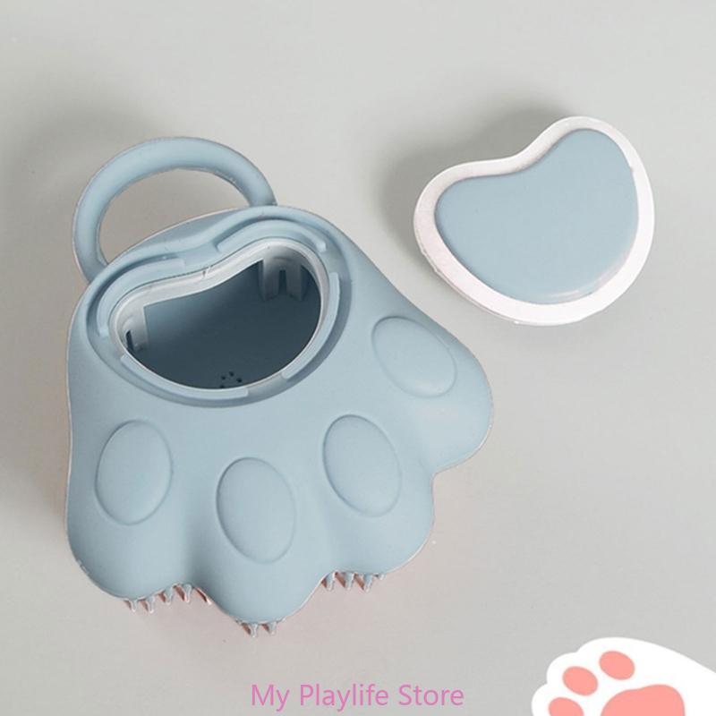 Silicone Pet Bath Brush Dog SPA Massage Comb Dogs Cats Shower Hair Grooming Comb Dog Cleaning Brush Pet Supplies