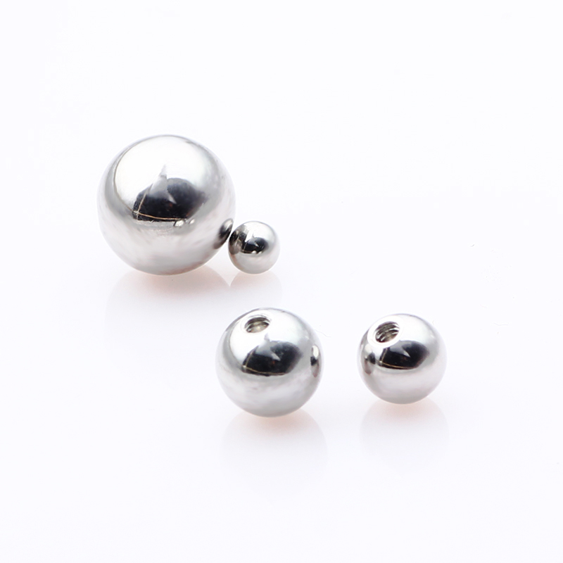 TianciFBYJS 14G/16G Straight Barbell Ring Bar Piercing Replacement Accessories Body Jewelry Eyebrow Nose Lip Stud Screw Ball