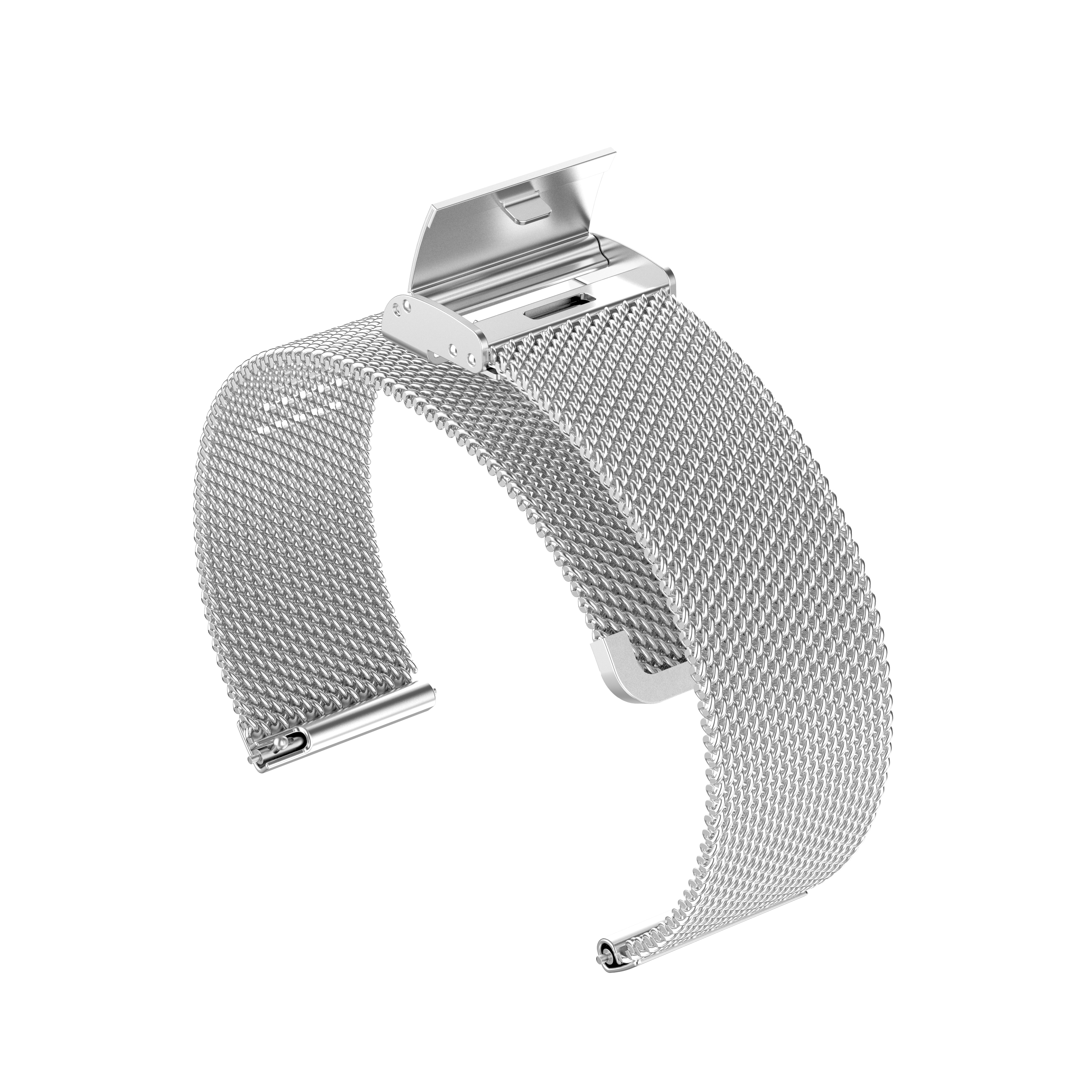Milanese Steel 18mm 20mm 22mm Watchstrap For Garmin Vivoactive 4 3 4S Watchband Metal Wristband For Garmin Venu 2 Strap Bracelet