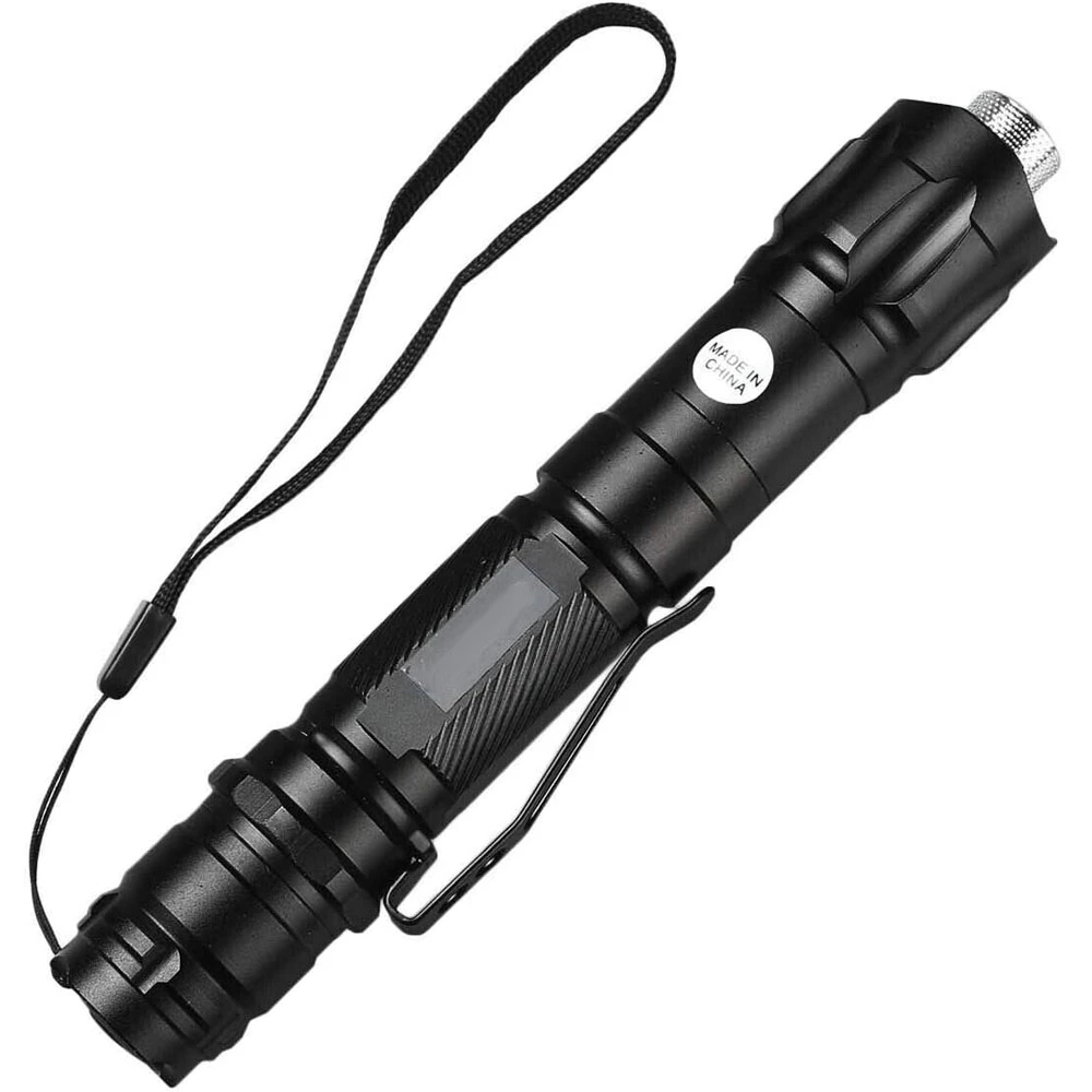 10000m 532nm Green laser pointer powerful laser torch Powerful laserpointer Adjustable Focus Lazer with laser pen Head