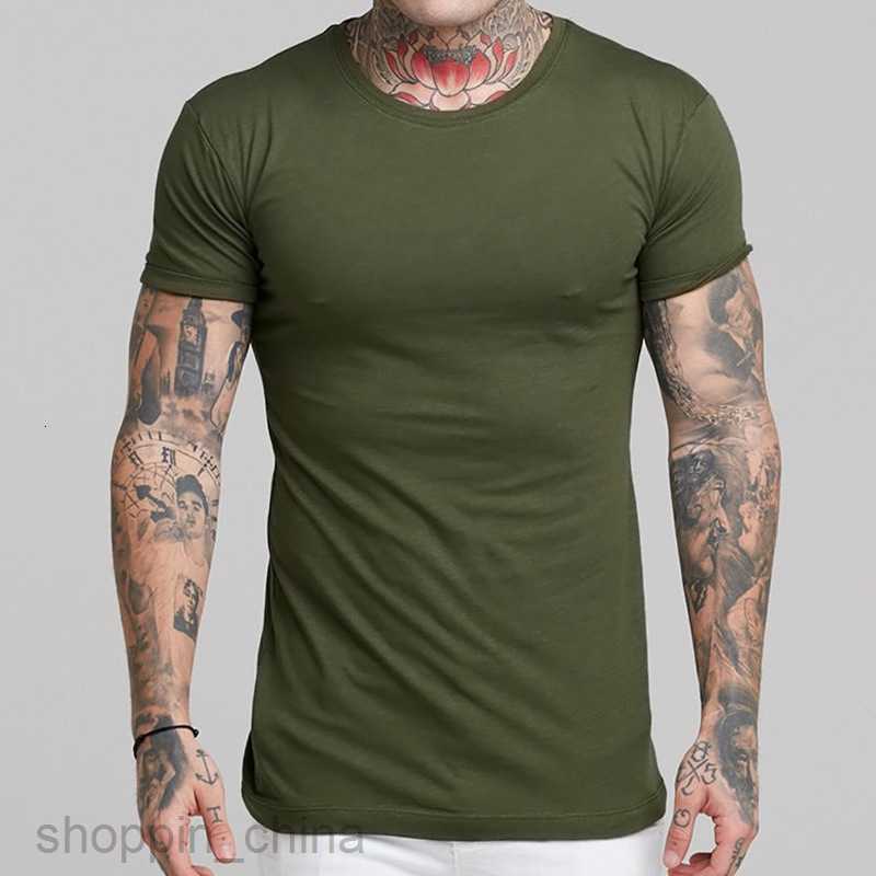 Men's T Shirts Male Summer Sports and Leisure Trend Personalized Solid Color Short sleeved Top Short sleeved Men tees tops