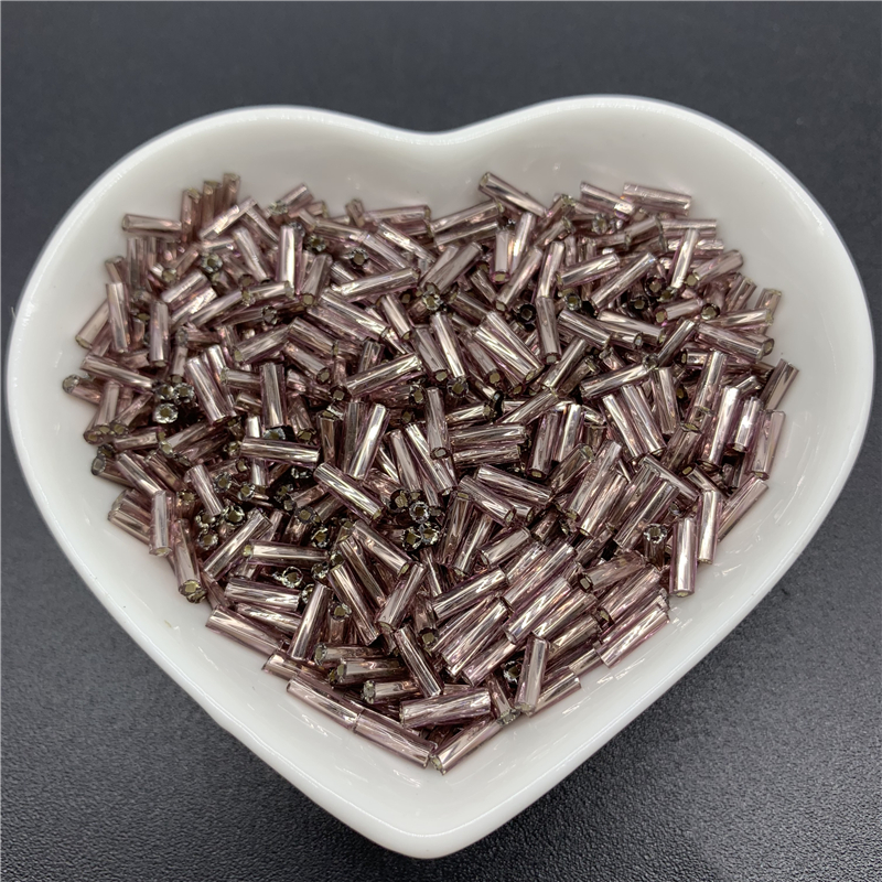 200pcs 6mm Glass Spacer Beads Spiral Tube Seed Beads For Jewelry Making DIY Accessories Bracelet Necklace