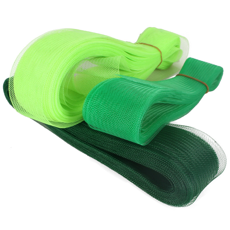 1.6''/4cm Crinoline horsehair bridal DIY hair accessories kentucky wedding fascinator craft 25yard/roll 4colors/lot 100yards/lot