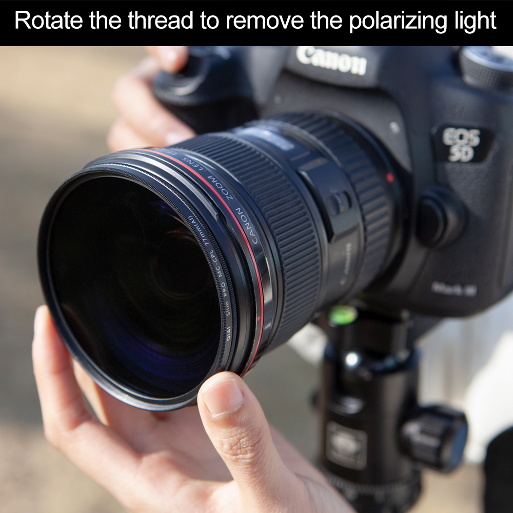 GiAi CPL Filter 37mm-82mm HD Clear Polarizer For Mobile Phone DSLR Camera Lens 49mm 52mm 58mm 67mm 77mm 82mm 86mm