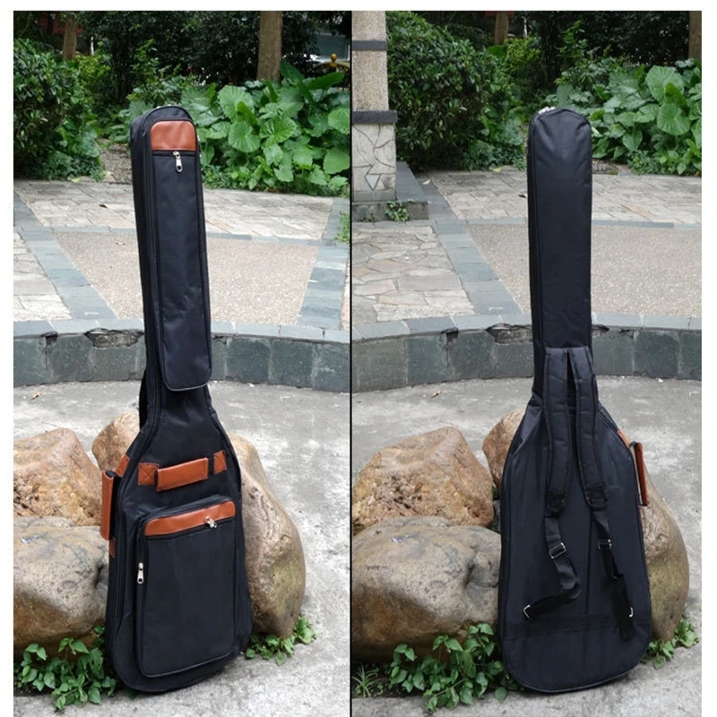 40-46" Inch Electric Guitar Bag Water Resistant 900D Oxford Material Bass Bag 10mm Thicken Padded Acoustic Gig Bag Case Guitarra