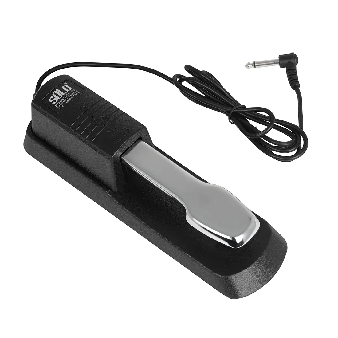 Piano Sustain Pedal 6.35mm Plug Keyboard Damper Pedal Suitable for MIDI Keyboards Electronic Piano Parts & Accessories