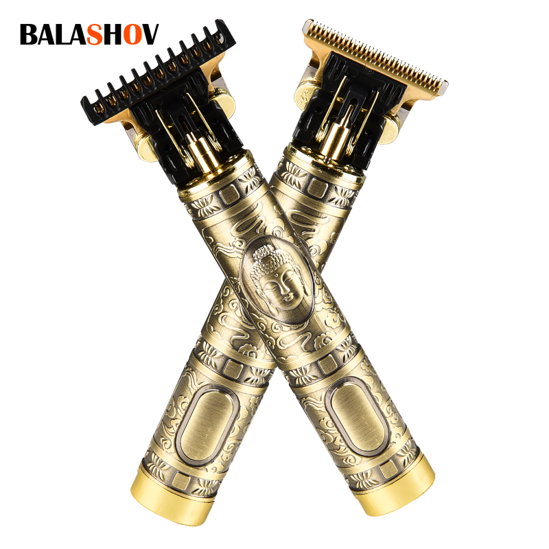 Professional Men Hair Cutting Machine Beard Barber Hair Cut Electric Hair Clippers USB Rechargeable Shaver Beard Trimmer Clipper