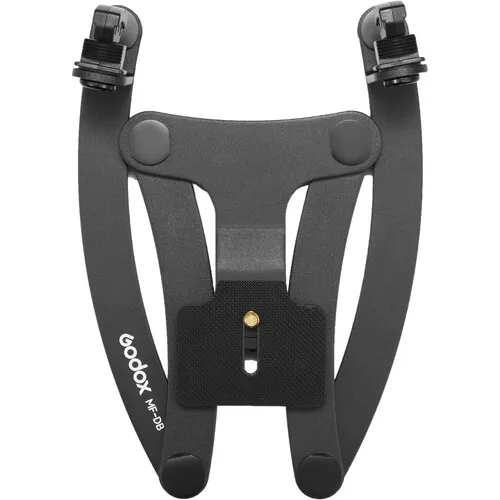 Godox MF-DB Dual Head Bracket Flash Support MF-DD Diffuser for MF12 Flash Insect Macro for Nikon/ Sony DSLR Cameras