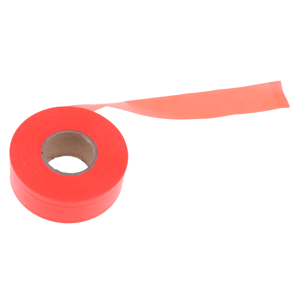 Flagging Tape for Boundaries and Hazardous Areas - Non-Adhesive Tape