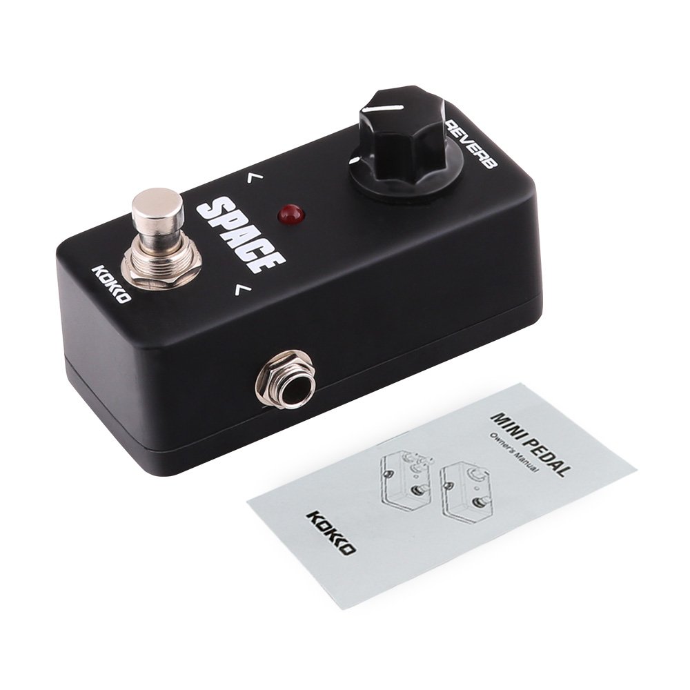 KOKKO Electric Guitar Effect Pedal FRB2 SPACE Reverb Effect Pedal True Bypass Mini Single Guitar Pedal Guitar Accessories &Parts