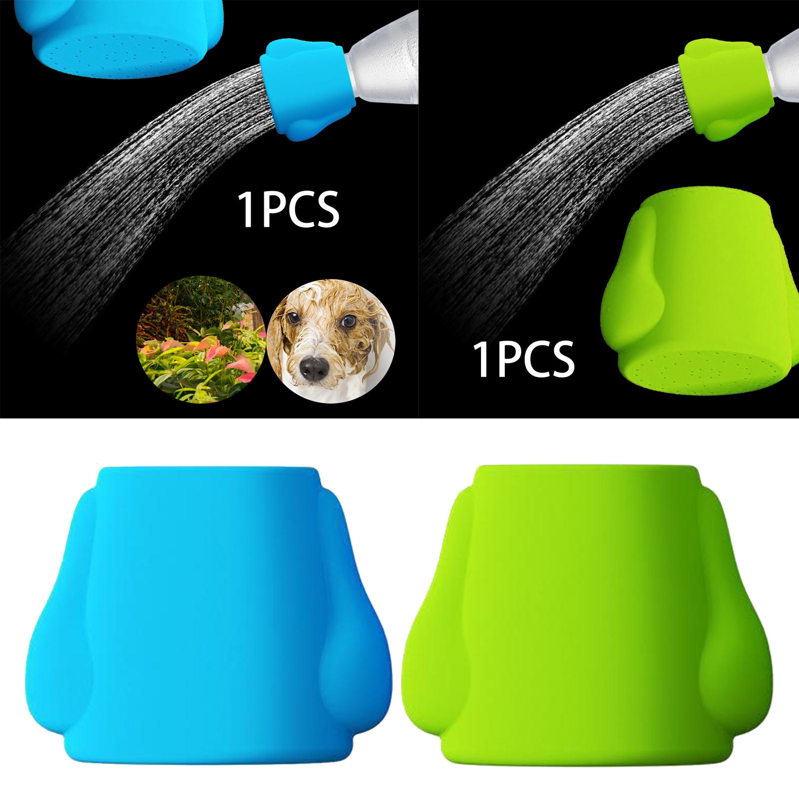 Nozzle Adapter Dog Travel Accessories Silicone Shower Sprayer for Beach Shower Mud Dog Shower Gardening Indoor Outdoor Camping