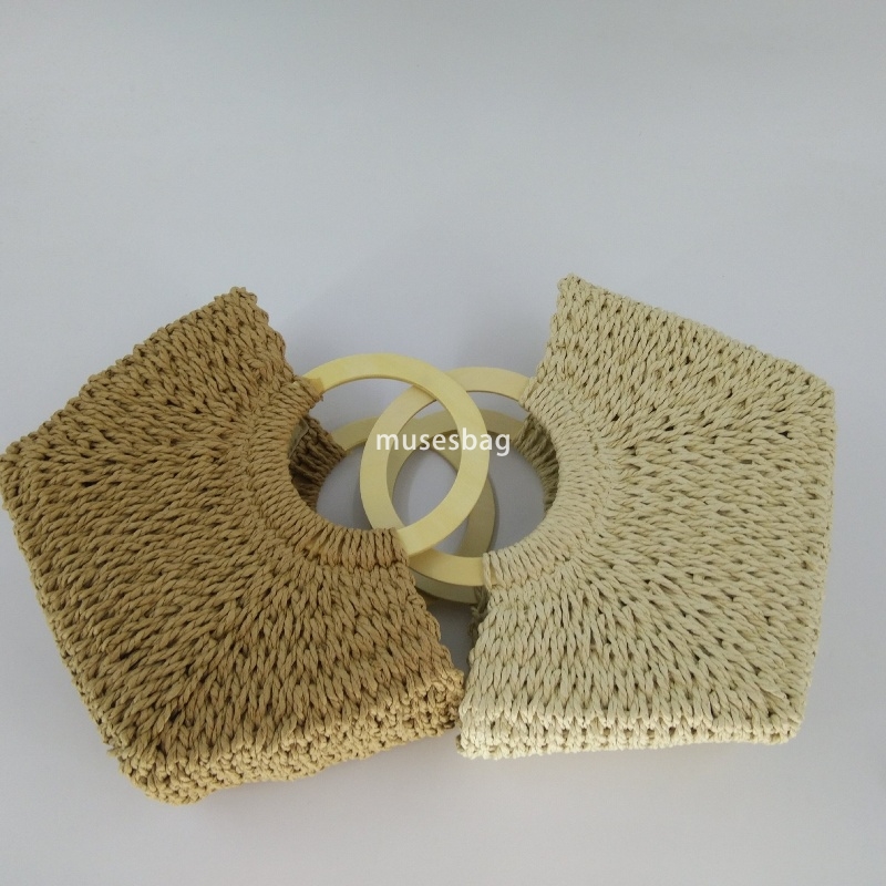 Designer Ms. High Quality Summer Vacation Beach Practical Multi functional Handmade Large Capacity Classic Versatile Grass Woven Bag New Woven Bag Sea