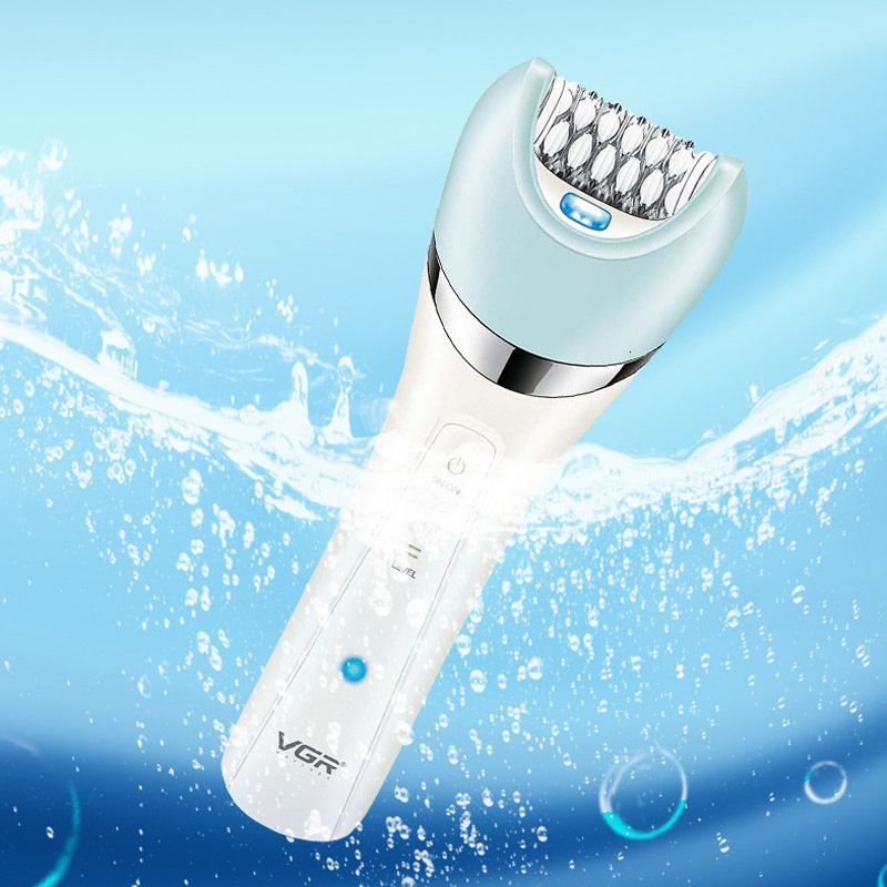 VGR Electric Women Epilator Female Shaver Leg Body Removal Lip Chin Depilatory Lady Bikini Trimmer Facial Hair Remover F624-95