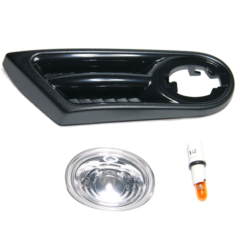 LED Side Fender Marker Indicator Light for BMW MINI COOPER R56 R57 R58 R59 2007-2013 Replace OEM 63137260202 63137260201