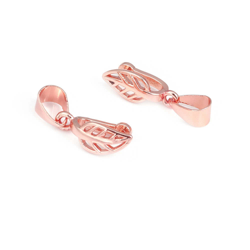 18K Gold Color Brass Tree Leaf Charms Pendants Clasps Connector Necklaces Jewelry Making Supplies Diy Findings Accessories