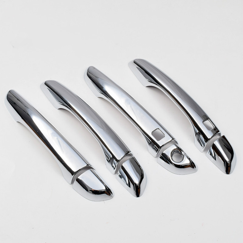 New Chrome Car Door Handle Cover Trim Sticker for Hyundai Elantra 2017 2018 2019 2020 Car Styling Accessories Car Decal