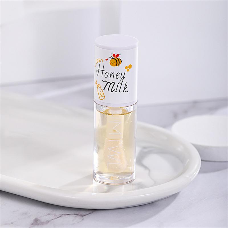 Smooth Lip Gloss Moisturizes Kawaii Skincare Peach Lip Care Serum Cute Beauty In-demand Non-sticky Lip Plumper Long Lasting