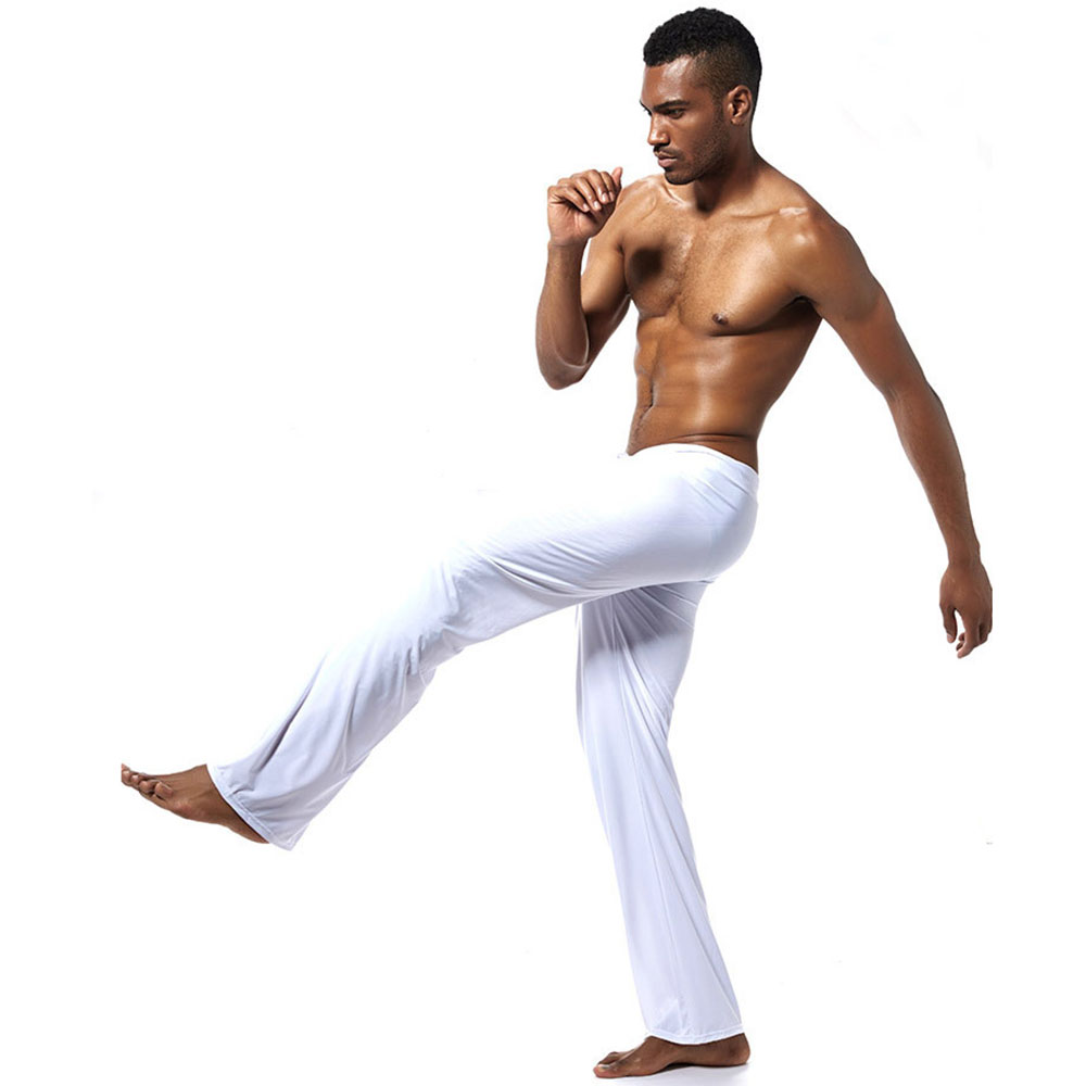 2019 Karate Jeet Kune Do Training Mens Elastic Waistband Pants Joggers Loose Lightweight Slacks D40T