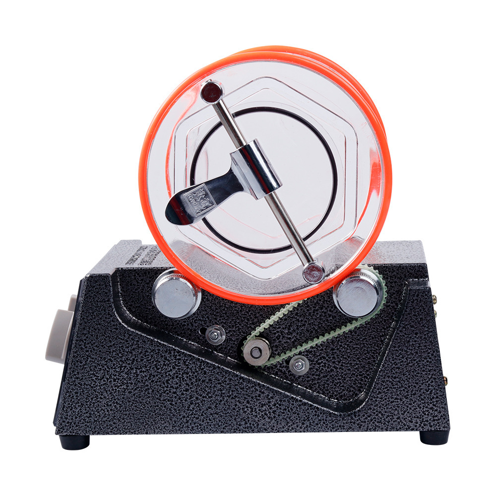 3kg Rotary Tumbler Surface Polisher Jewelry Polishing Machine KT6808 Finishing Machine with Polishing Bead for Chamfering
