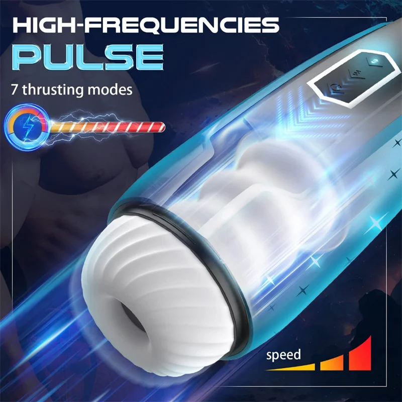 Adult Game Masturbators For Automatic Man Prostate Massager Sextoy Male Butts Artificial Vagina Sucking Control Ass But Toys