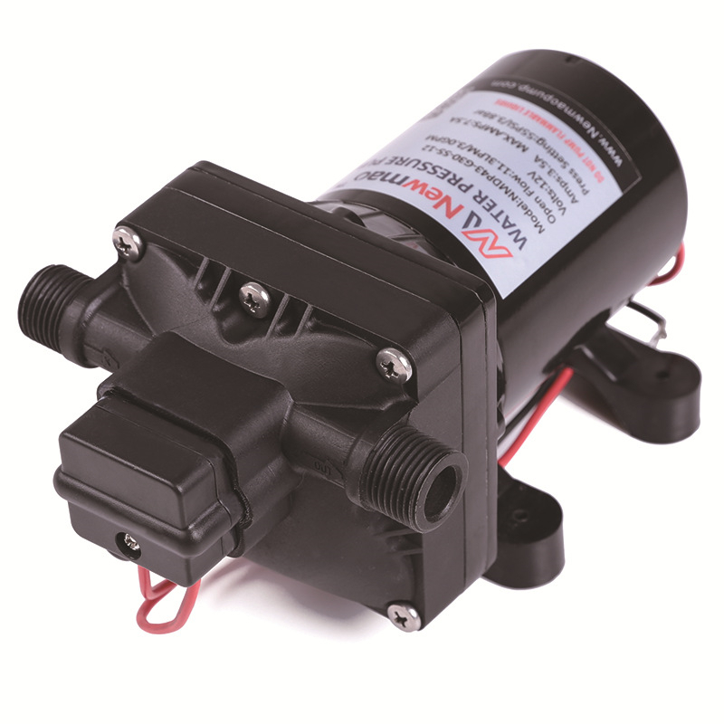 12V&24V Water Pump Diaphragm Self Priming Pump Showers Toilets Water Transfer Motor For RV Marine Caravan Accessories