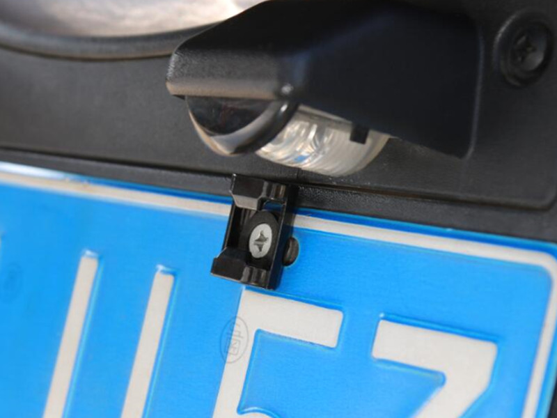 Sansour 4X4 Offroa Sport Rear License Plate Mounted Accessory Beer Bottle Opener for Jeep Wrangler JK ,TJ, F-150