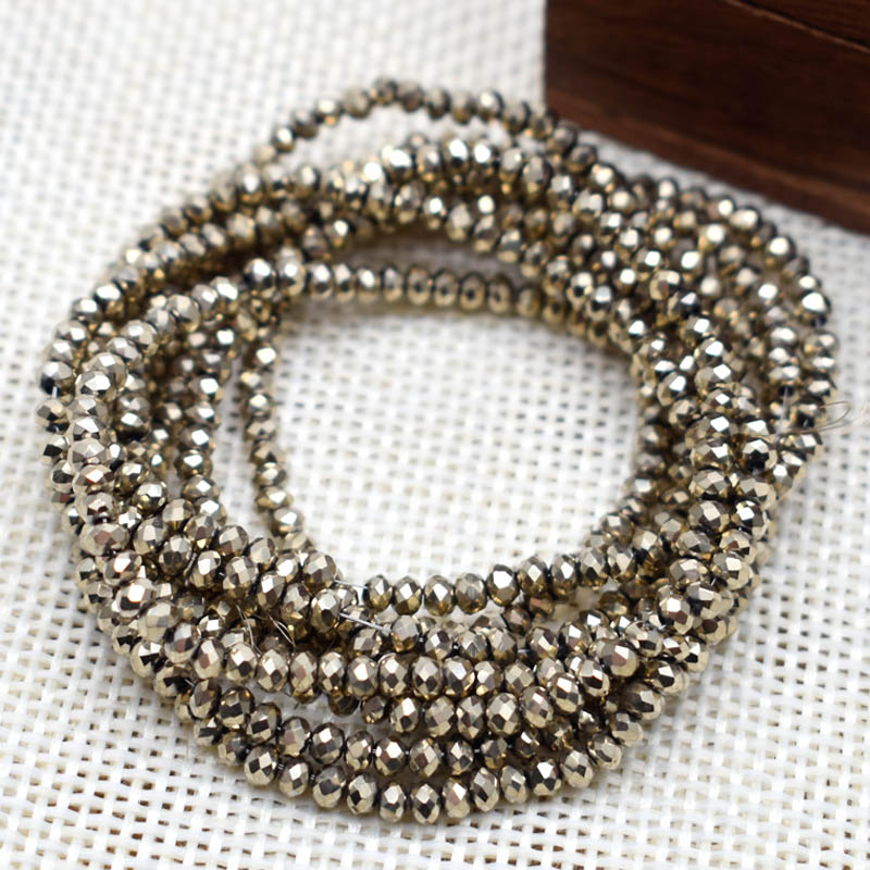 2mm Crystal Beads AB Red yellow blue multicolor Seed Beads Crystal Glass Beads Charms Loose Spacer Beads For Jewelry Making DIY