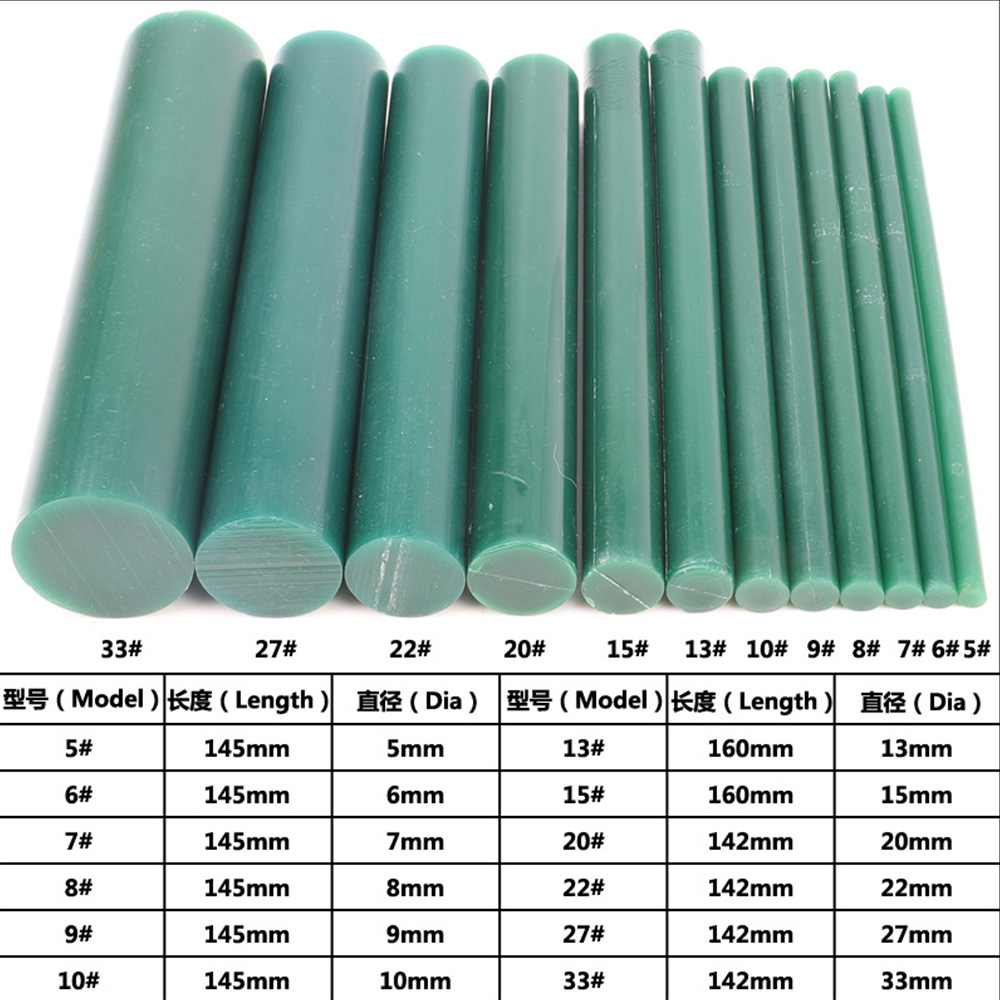 Wax Stick Pipe Bar for Carving Engraving Sculpting Ring Jewelry Design Model Making DIY Ornaments Arts Crafts Hobbies 5-33mm