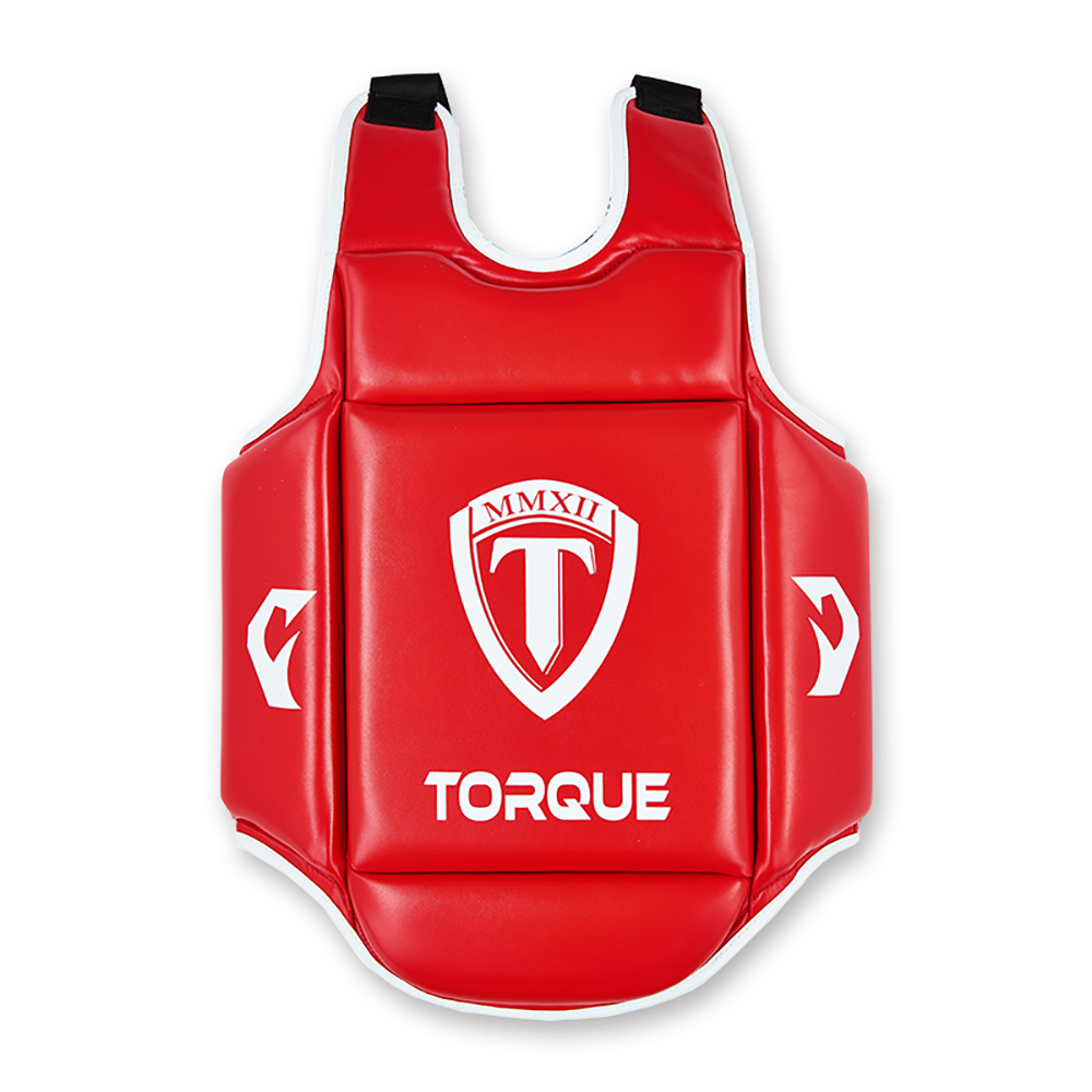 TORQUE Boxing Body Protector Chest Guard Vest Kids MMA Kick Equipment Sanda Martial Arts Taekwondo Training Karate Muay Thai