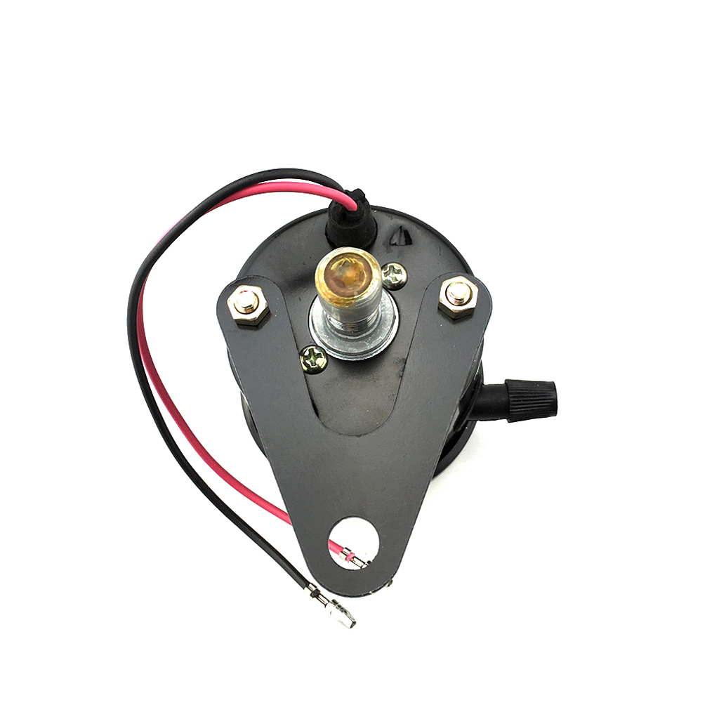 12V Motorcycle Dual Odometer Speedometer Gauge Miles Test Meter Motorbike Dual Speed Meter with LED Indicator 140km/h