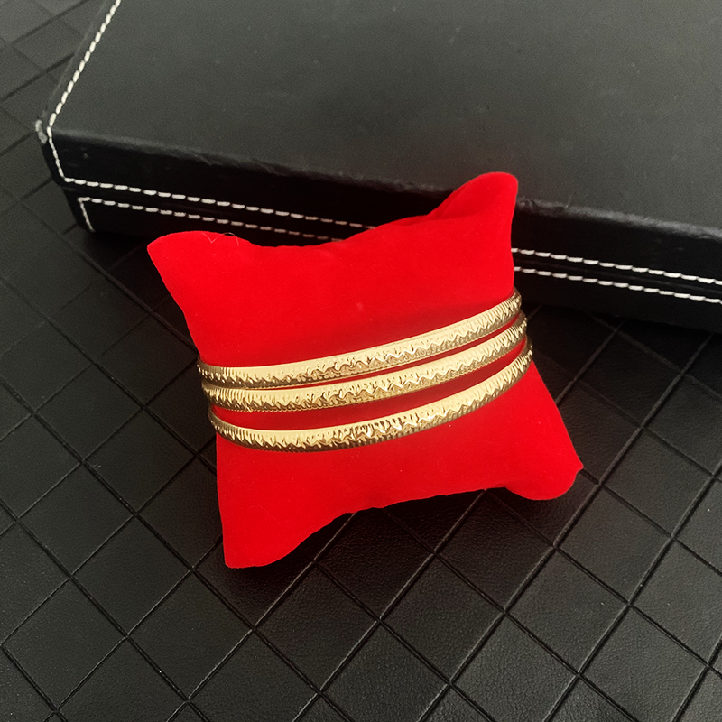 African Dubai Gold Color Bangle Sets for bridal Gold Plated Thin Cuff Bracelet Arabesque Hand Bangles Accessories for Women