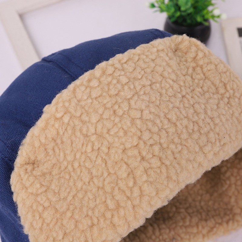Warm Bomber Hats Earflap Russian Hat Men Women Ear Flap Winter Hat Windproof Cycling Skiing Winter Snow Thicken Cold Hats