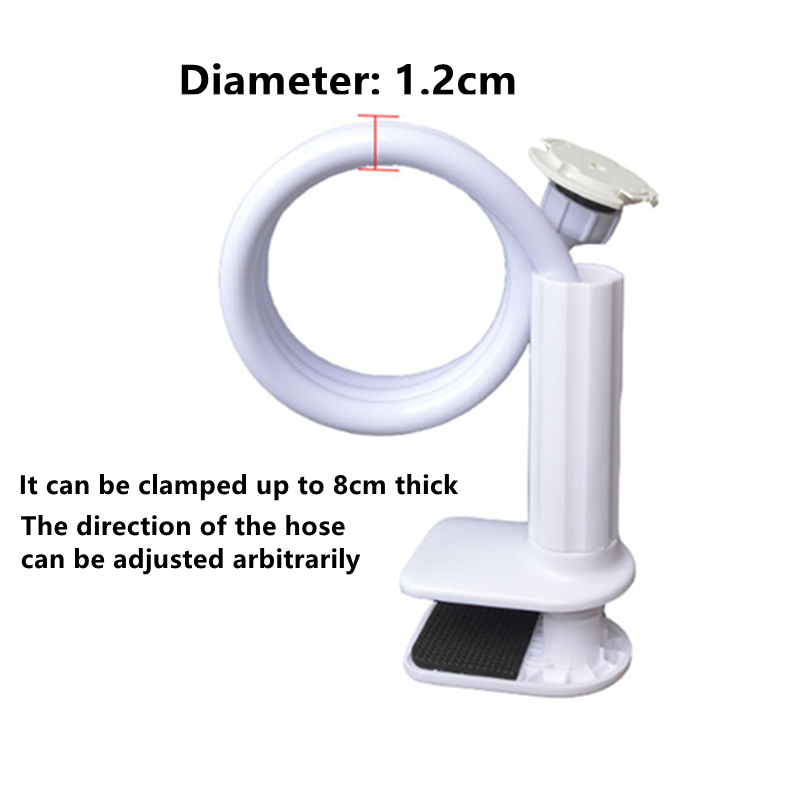 For Mi Camera Head Pro PTZ 2k Edition Book Desktop Clip Iron Bracket Adjustable White Cradle Baby For xiaomi webcamBed Punch-fre