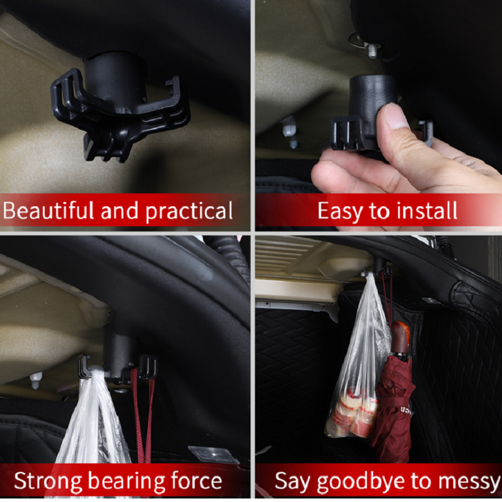 Car Trunk Hook Practical Durable Car Bolt Cover Mounting Holder Accessories For Tesla Model 3 Load Bearing Exceeds 20kg