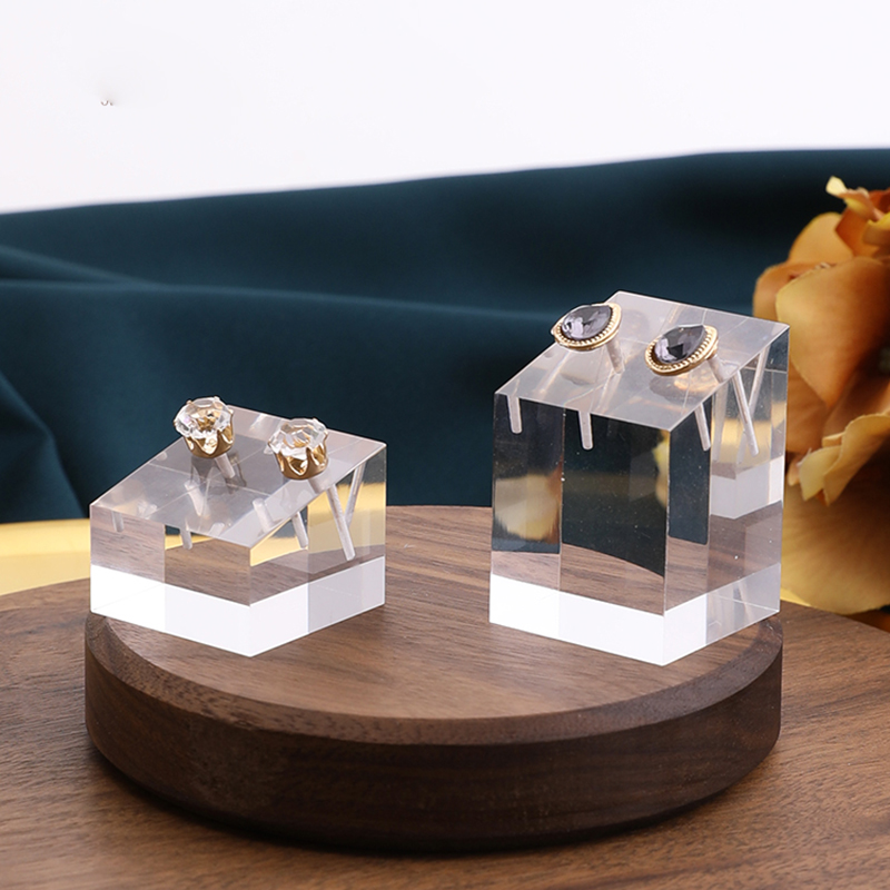 Earring stand holder jewellery display jewelers jewelry organizer stands for drop earrings hanger earing stand set case acrylic