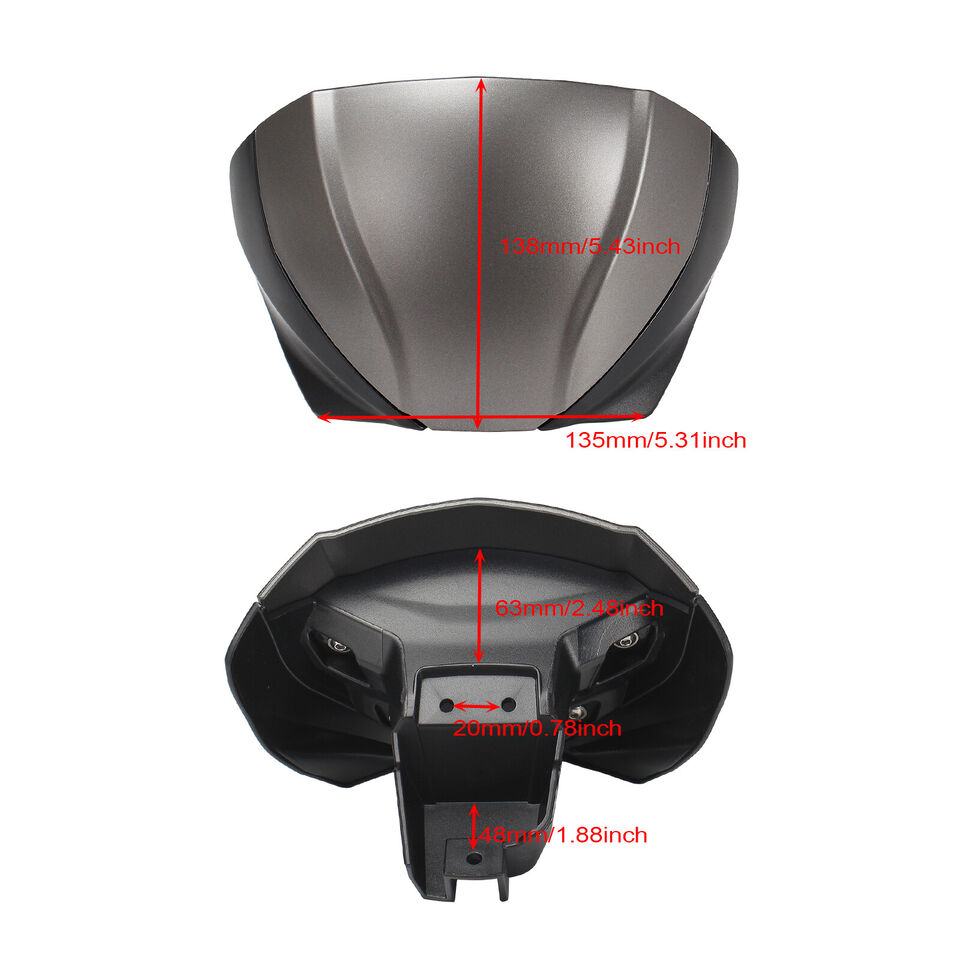 The New Motorcycle Windshield Fairing Accessories Are Suitable For Triumph Trident 660 2021-2024