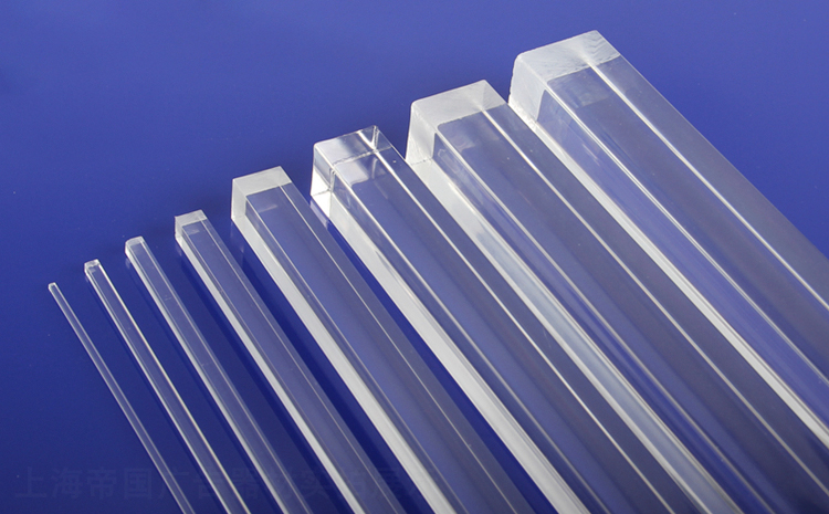 Transparent Acrylic Stick Solid Plexiglass Square Pins Industry PMMA Bar DIY Tools Rod Jewelry Holder Stand Photography Tools