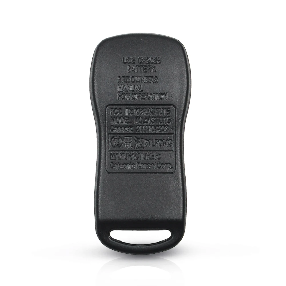 Dandkey Remote Car Key Fob KBRASTU15 4 Buttons for Nissan Altima Maxima 350Z Armada 2004 2005 2006 2007 2008 2009