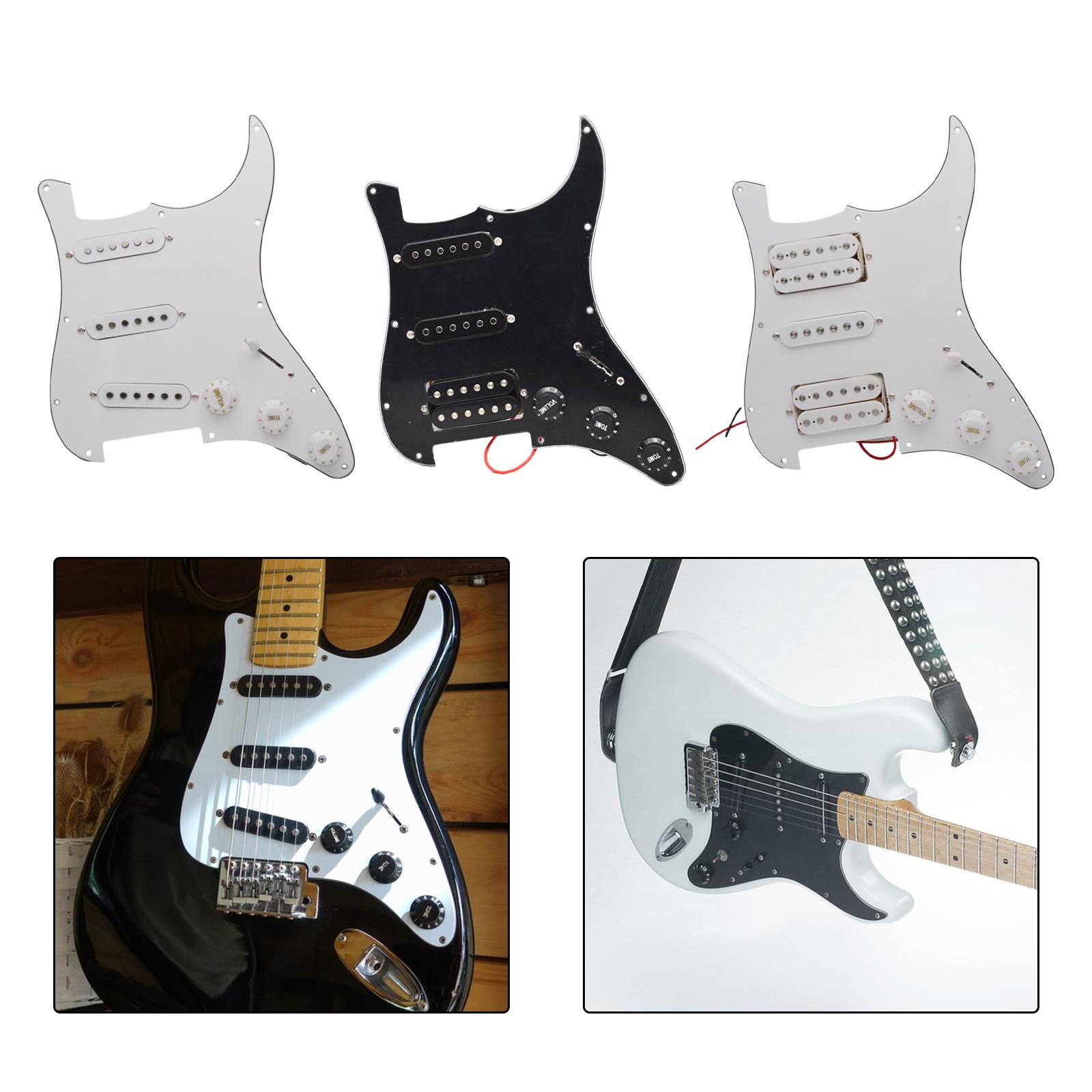 Guitar Pickguard Prewired Loaded Pickguard for Bass Electric Guitar Parts