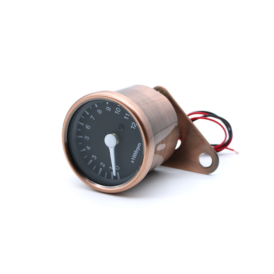 Universal Motorcycle 12V LED Digital Backlight 12K RPM Gauges Cluster Speedometer Tachometer Meter Odometer Instrument Assembly