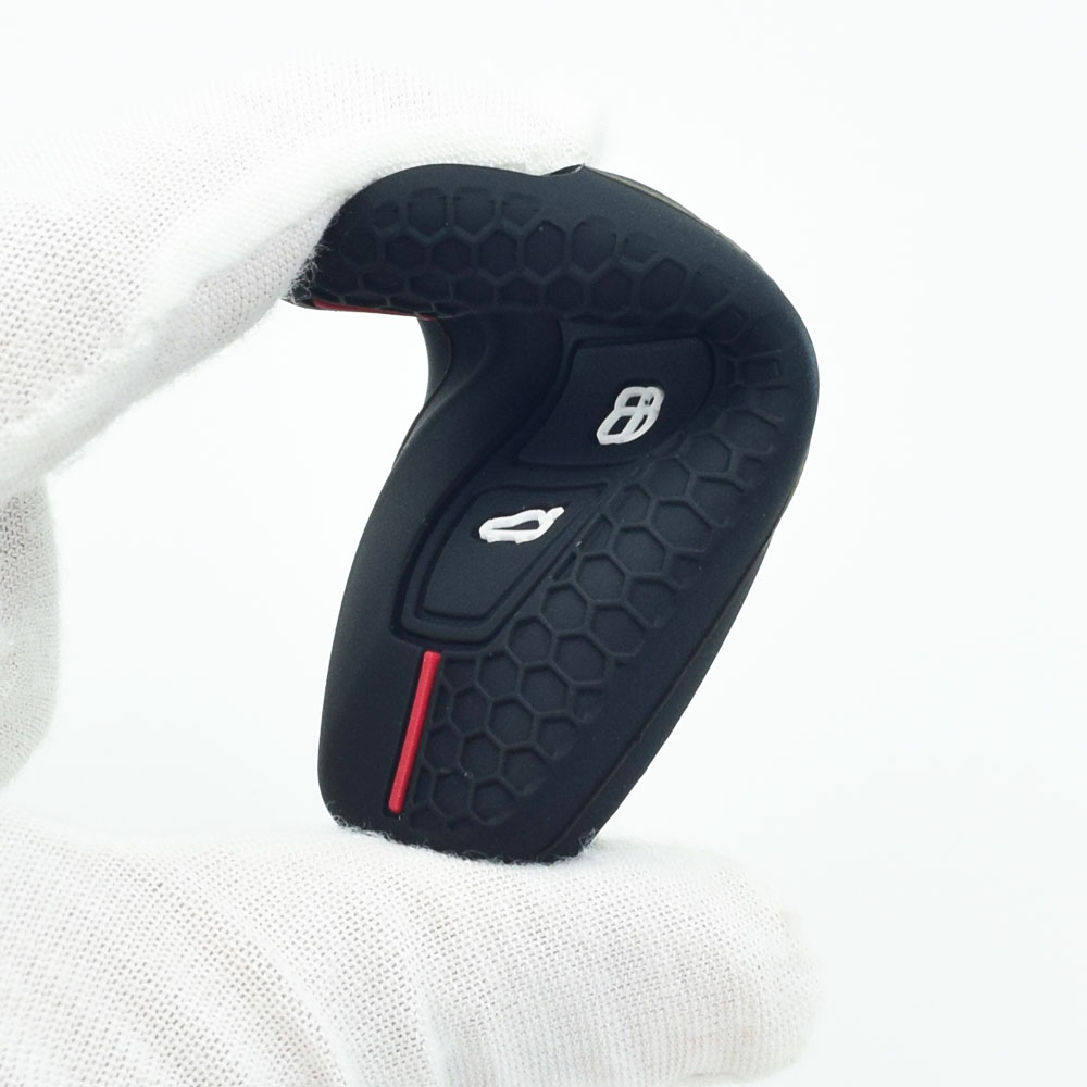 Silicone Car Key Cover Smart Remote Fobs Shell Case Skin Auto Accessories For Ford Focus Fiesta 2017 2018 2019 C-Max Kuga Escape
