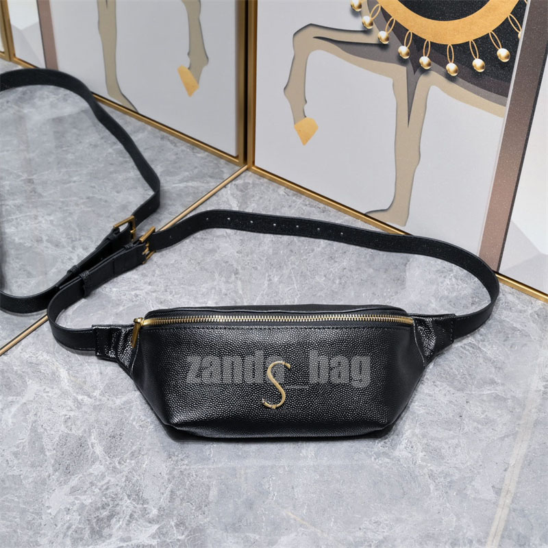 Designer Bum Bags Belt Bag For Womens Caviar Skin Waist Bag Men Cross Body Classic Letter Bumbag Fanny Pack Luxury Bags