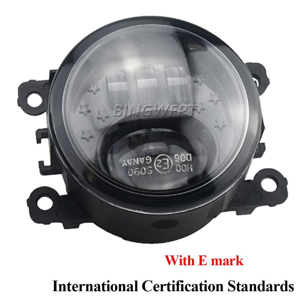 Car Double LED Fog Lamps Light DRL 12V Daytime Running Lights Lamp For Land Rover Range Rover Sport L320 2010 2011 2012 2013