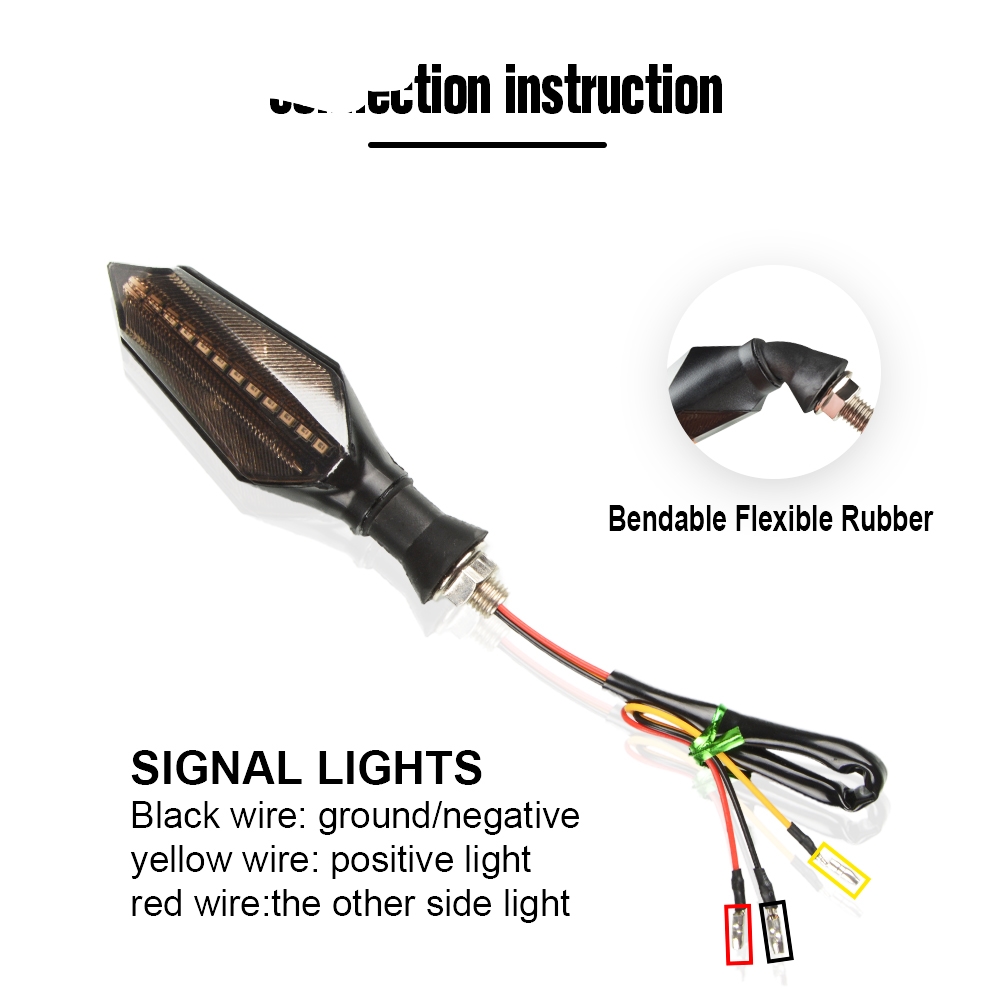 LED Turn Signals Light Flasher Tail Lamp Indicator Lighting for Honda CB400 CB500F CB500X CB600F CB750 CB1100 CBF1000ST CB1000