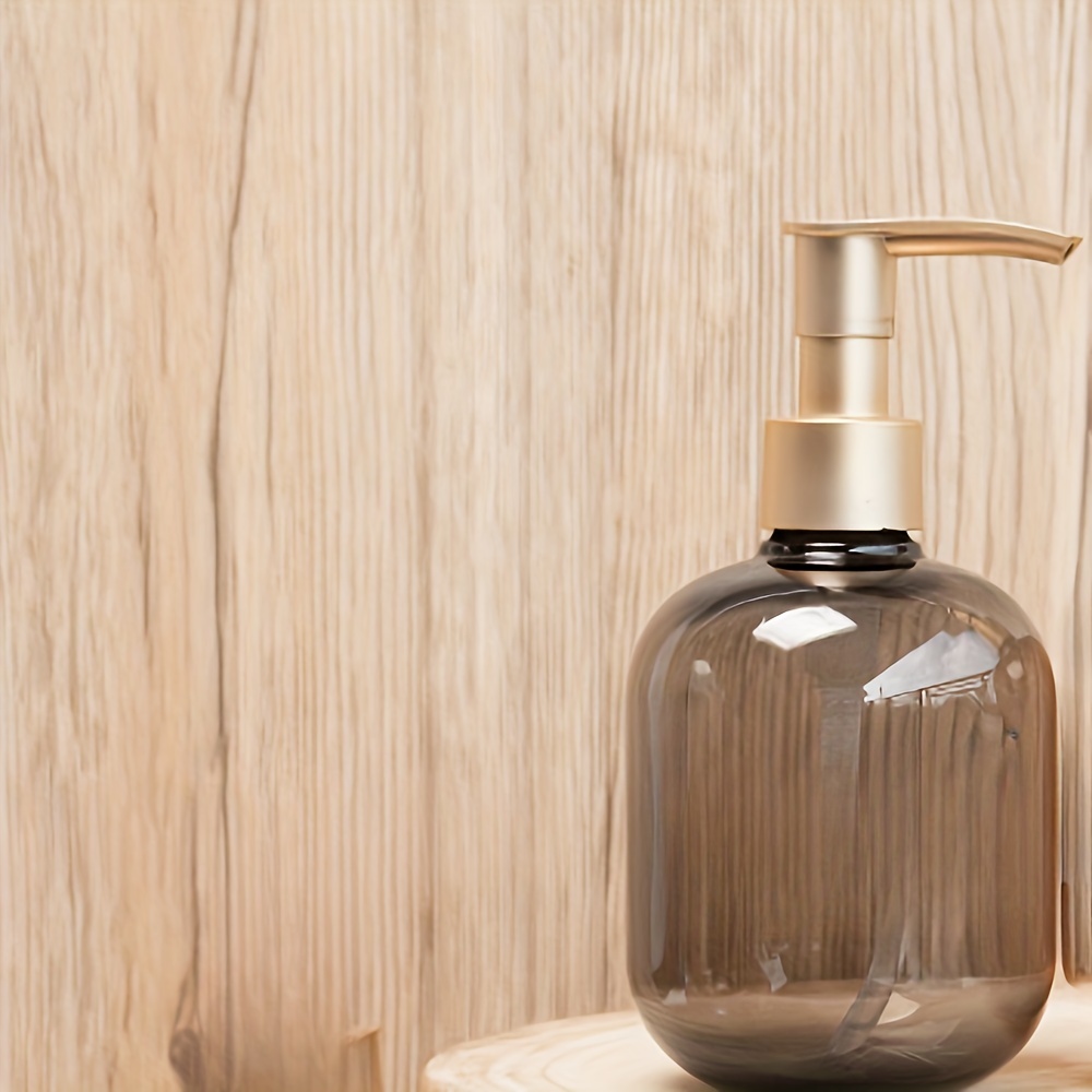 1pc 300ml spherical plastic bottle packaging washing and personal care bottle shampoo shower gel conditioner bottle