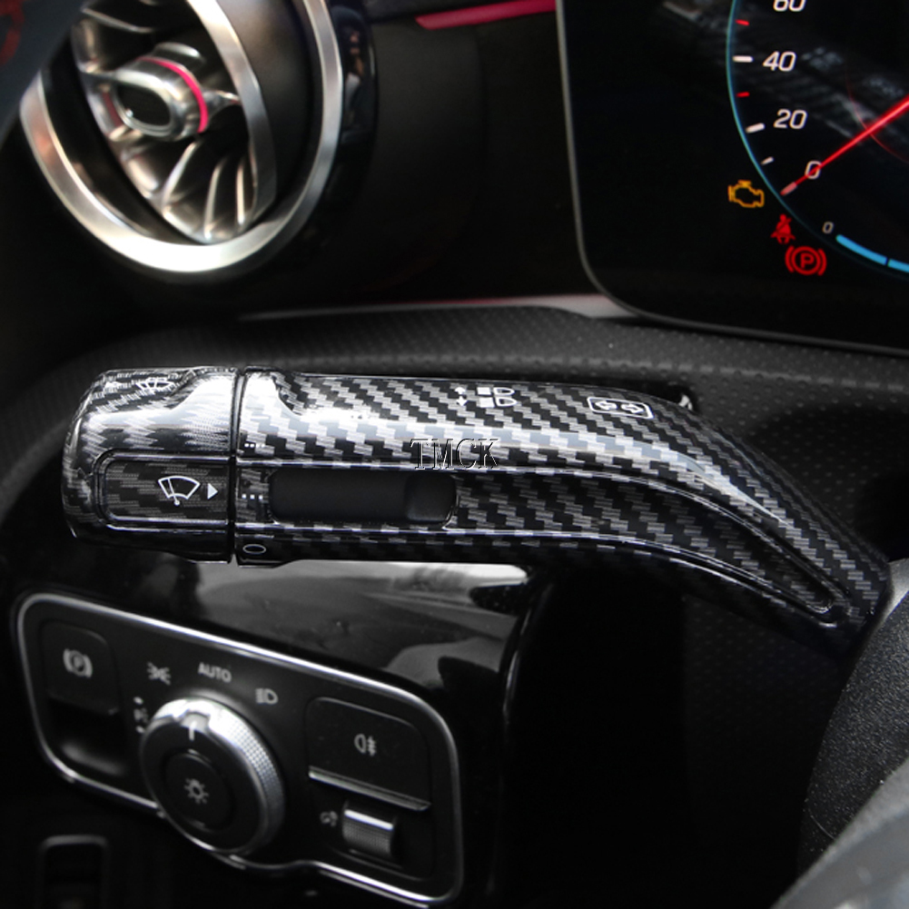 Car Shift Lever Wiper Rod Trim Cover For Mercedes Benz AMG A B CLA GLE GLS GLB GLA Class W177 W247 C118 W118 W167 X167 X247 H247