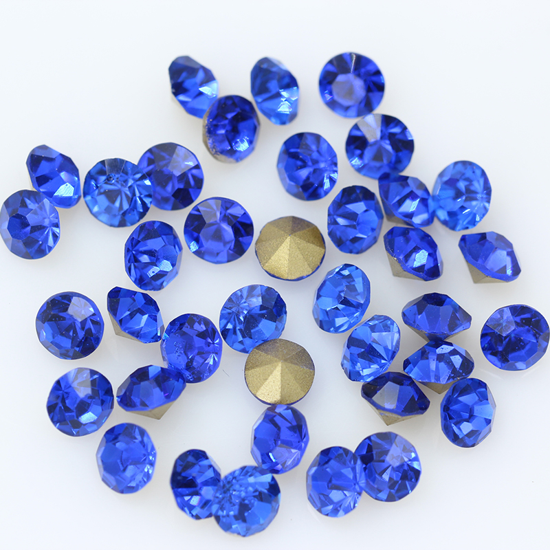 144p ss16 4mm Point foiled Back czech Crystal Rhinestones diamante jewels faceted Glass strass chatons stone Nail Art Gems beads
